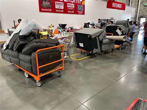Costco shopper stunned seeing three carts of furniture returned as