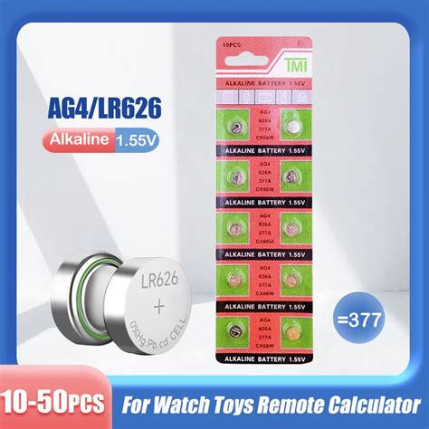 Ag Sr Lr Lr Sr Button Cell Battery Pcs Ag