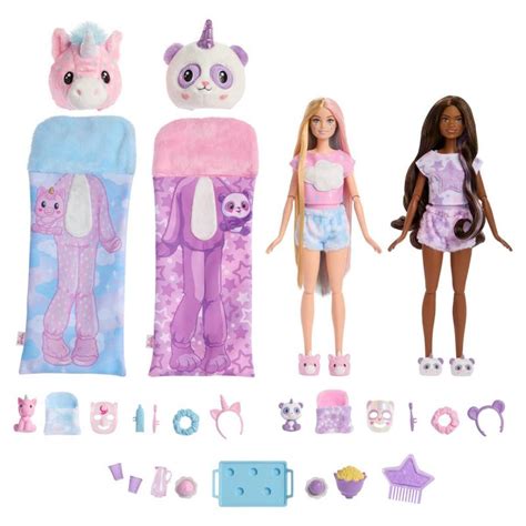 Set De Regalo De Fiesta De Pijamas Barbie Cutie Reveal Hry15 Barbiepedia