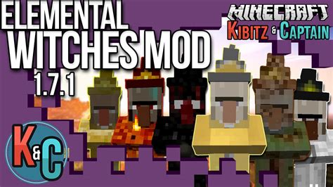 Minecraft Elemental Witches Mod 171 Staffs Pets And More