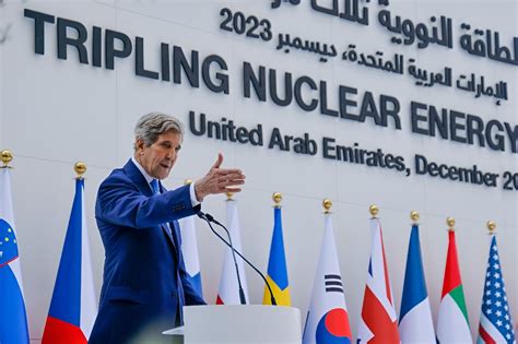 US leads call to triple nuclear power at COP28