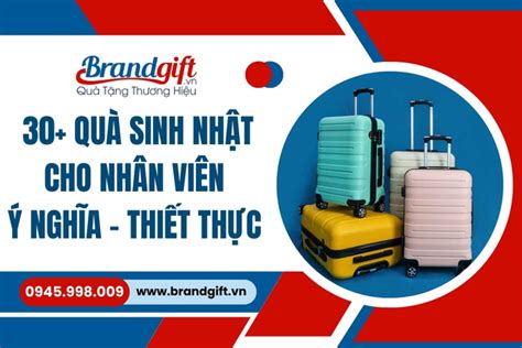 30 Quà sinh nhật cho nhân viên thiết thực HOT nhất 2025