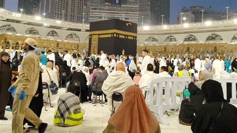 Kaaba Live January Tawaf E Kaaba Beautiful View Masjid Al