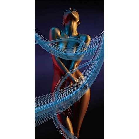 A Sexy Dance Woman Wall Art Nude Luxury Painting With Frame Abstract