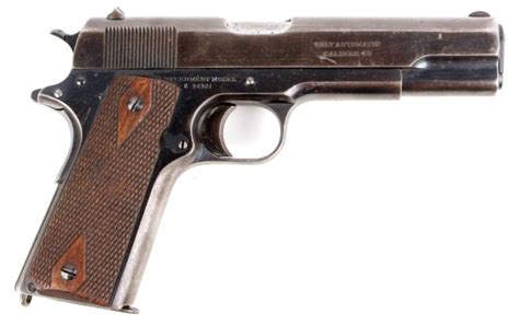 Sold Price 1917 COLT MODEL 1911 GOVERNMENT 45 CAL PISTOL April 3