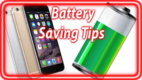 Ios 11 Battery Saving Tips Youtube