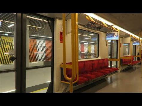 Metro Warszawskie Przejazd Ca Tras Linii M Br Dno Bemowo