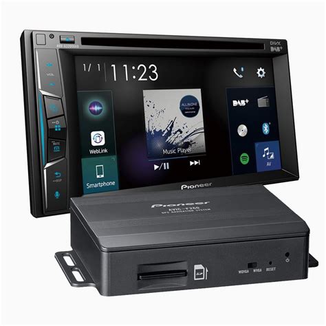 Pioneer Avh A Dab Inkl Navigasjon Navi Cd Dvd Bt Dab Usb Aux