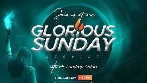 Glorious Sunday Service With Mr Landrop Aidoo Fruitfulness Youtube