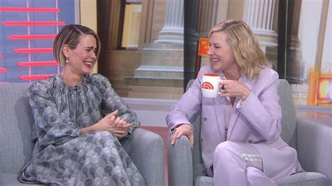 Sarah Paulson and Cate Blanchett talk ‘Ocean’s 8’ (and make Hoda lose ...