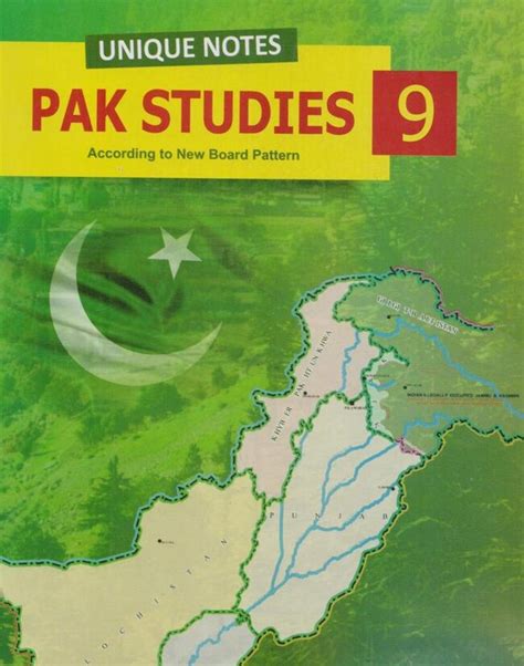 Unique Notes Pak Studies Book For 9th Class