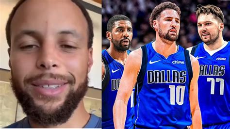 Steph In Tears Sends Message To Klay Thompson Leaving Gsw To Join Mavs