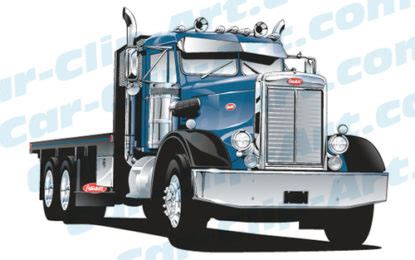 1968-peterbilt-truck-vector-art – HOT ROD KRISTINA