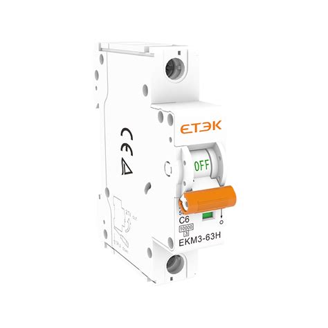 Etek Ka Mcb Ekm H Miniature Circuit Breaker China Etek Electric