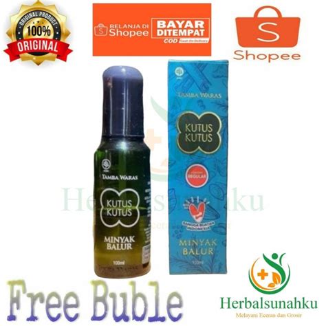 Jual Minyak Balur Minyak Pijat Tamba Waras Ramuan Herbal MKK Kemasan