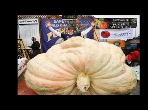 Travis Gienger Giant Pumpkin North American Record Holder Youtube