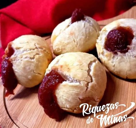 Pão de Queijo Recheado Goiabada Riquezas de Minas