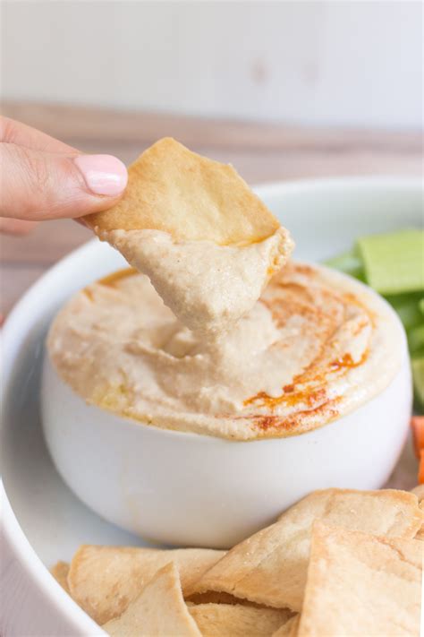 Classic Hummus (Zoe's Copycat) - A Slice of Sweet