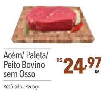 Ac M Paleta Peito Bovino Sem Osso Resfriado Peda O Oferta Na