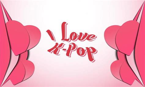 Love K Pop Logo Design Korea Song Fans 5302661 Vector Art At Vecteezy