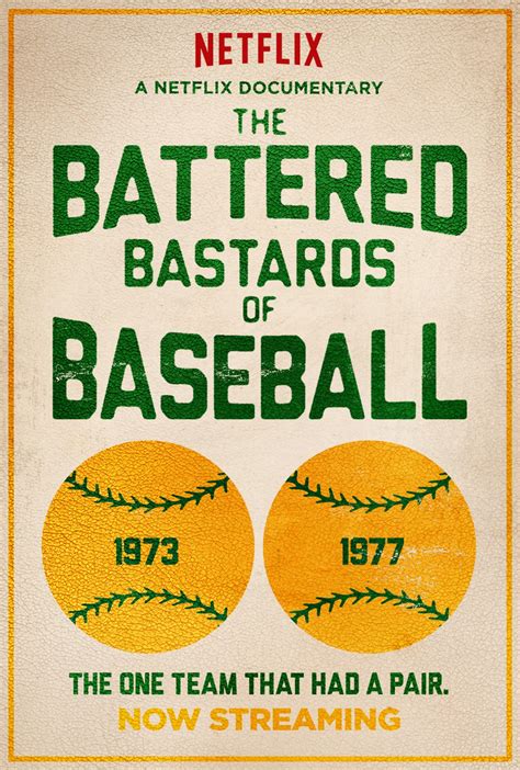 The Battered Bastards of Baseball (#2 of 2): Extra Large Movie Poster ...