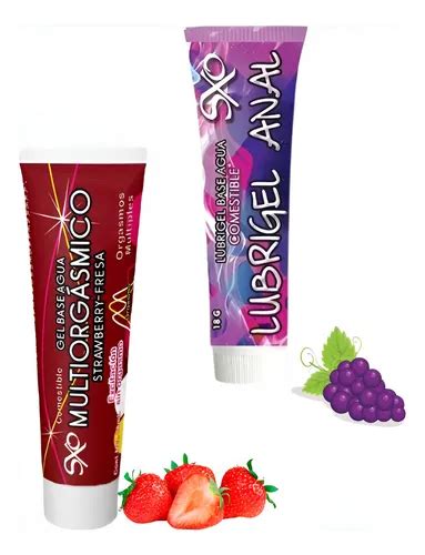 Lubricante Sxo Multiorgásmico Fresa Anestesico Anal Uva Sx Meses