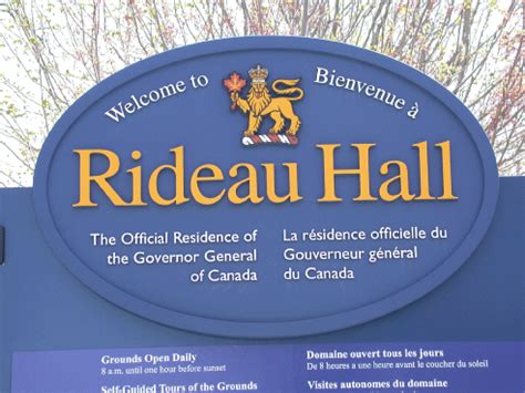 Rideau Hall – All About Ottawa