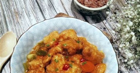 Resipi Sweet Sour Fried Chicken Oleh Imel Recipe Cookpad