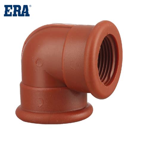 Era Pph Plastic Thread Pipe Fittings Iram Degree Elbow