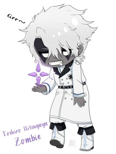 Bleach Zombie Toshiro Hitsugaya 2 By Alexiiartpl On Deviantart