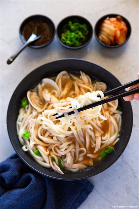 Chicken Noodle Soup Dak Kalguksu My Korean Kitchen