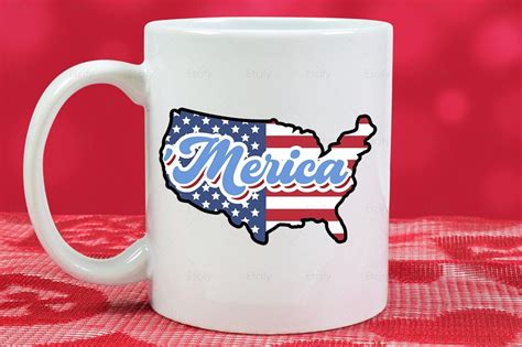 Merica Svg Graphic By Etcify Creative Fabrica