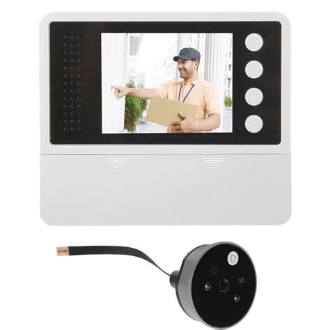 Kufoo Digital Door Viewer Peephole Smart Video Door Viewer Front Door ...