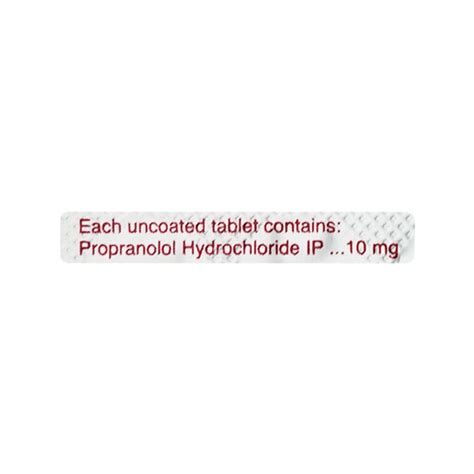 Ciplar 10mg Tablet 15s Price Uses Side Effects Netmeds