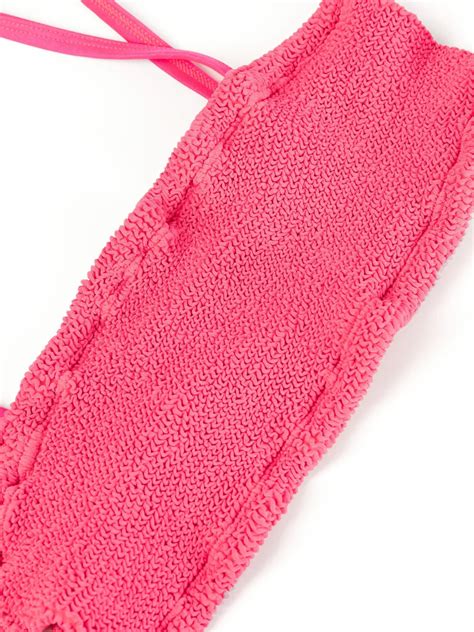 Hunza G Gigi Crinkled Effect Bikini Set Farfetch