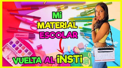 Haul Material Escolar Vuelta Al Instituto Noa Youtube