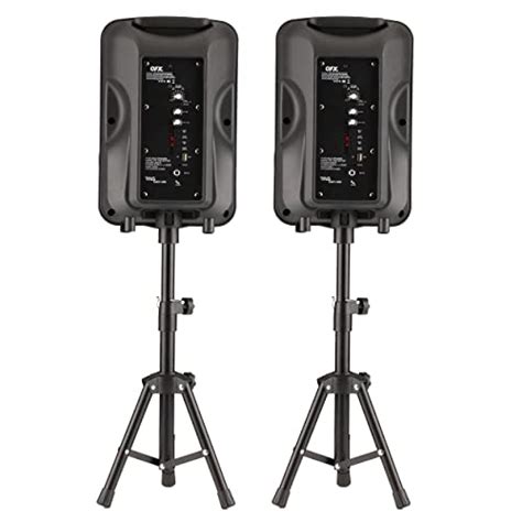 Qfx Pbx 800tws 8 Inch Tws Bluetooth Stereo Pa System With 2 8 Speakers