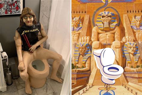 Creator Of Lars Ulrich Toilet Made Iron Maiden Powerslave One Flipboard