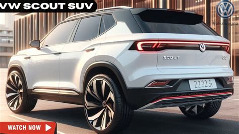 2025 Volkswagen Scout SUV Official Reveal FIRST LOOK YouTube