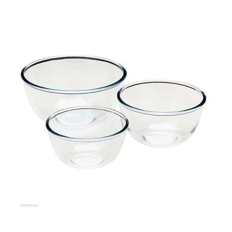 Pyrex Glass Bowl Set X3 – Klik