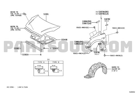 Body Interior Toyota WISH ZNE10R HPPNK ANE1 ZNE10 Parts Catalogs