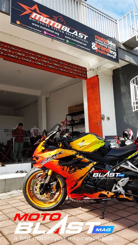 Honda CBR250RR Modif Hedon Limbah Moge BUTO AGNI MOTOBLAST