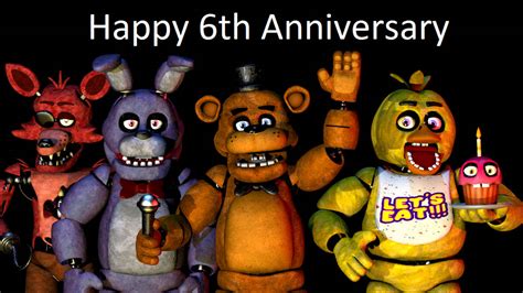 C4d Fnaf 6th Anniversary By Kaloian47 On Deviantart