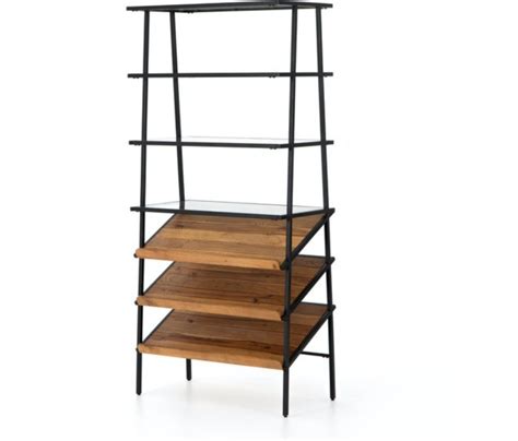 Mondrian Open Bookcase Luxe Home Interiors