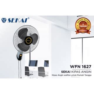 Jual Kipas Angin Dinding Sekai Wall Fan Tornado Inch Wfn