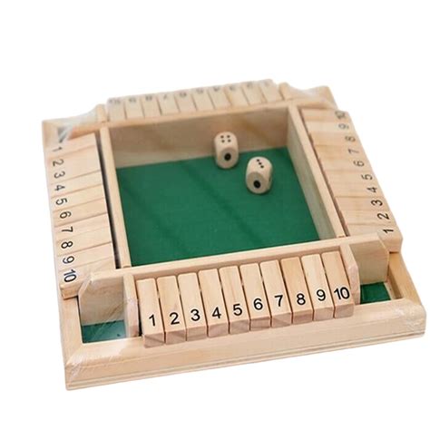 how to play shut the box game 4