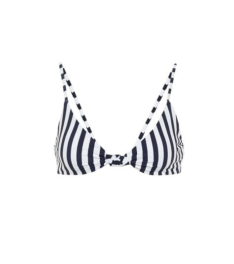 Caroline Constas Marta Striped Bikini Top Caroline Constas