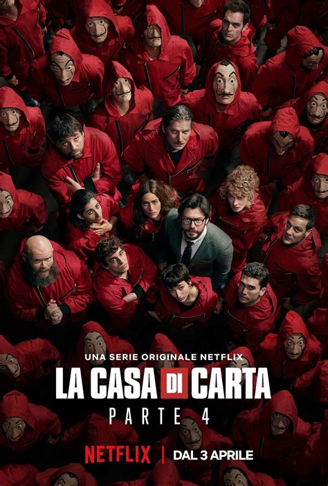 La Casa di Carta Parte 4 disponibile su Netflix ed è già nella Top 10