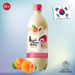 Jual Kooksoondang Makgeolli Peach Smooth Sparkling Rice Wine Korea