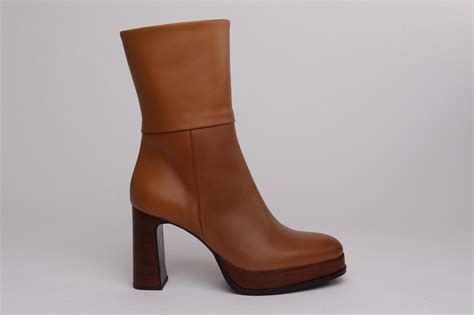 Zinda Enkellaars Boots Cognac Dames 2456 2456 Rigi